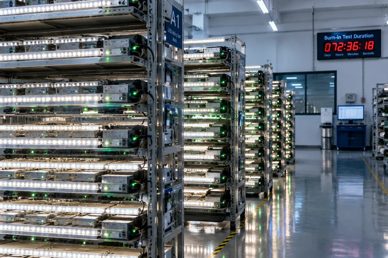 LED Lighting Burn-In Test: What Buyers Should Verify Before Mass Production