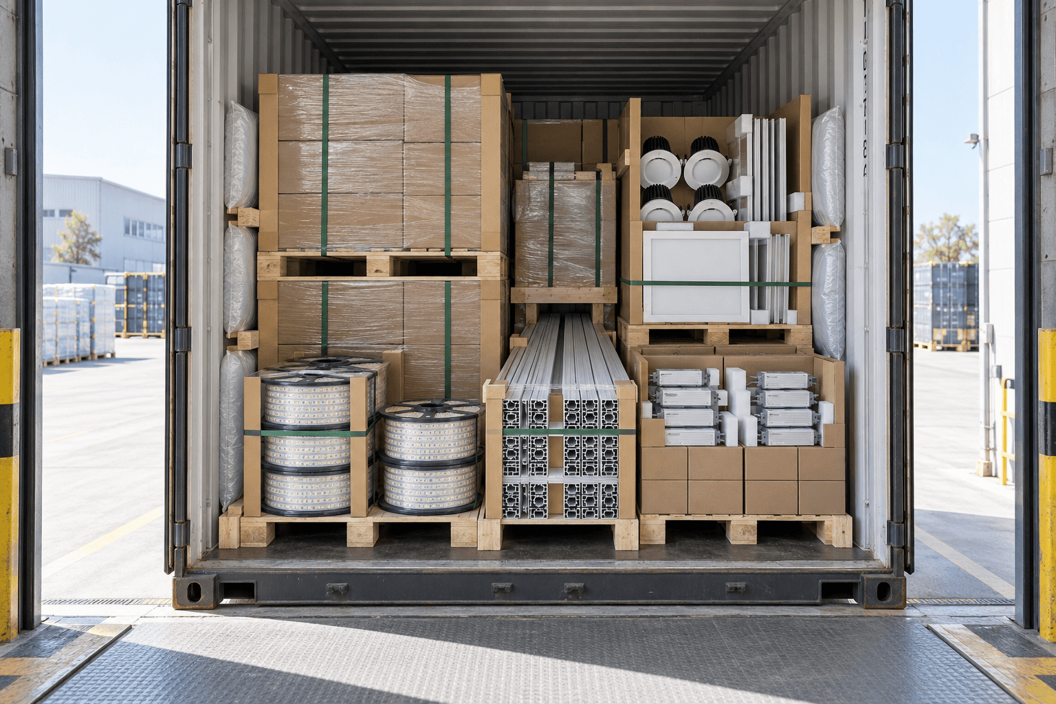 LED Lighting Container Loading Plan: A Buyer Checklist Before Dispatch
