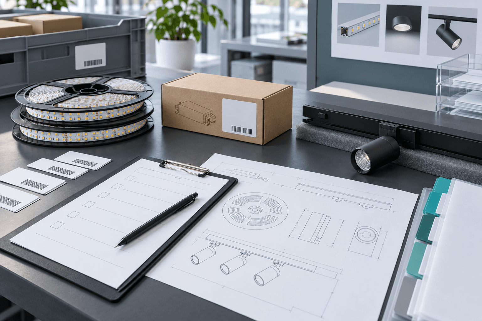 LED Lighting Document Control Checklist: Keep Quotations, Drawings and Test Records Aligned