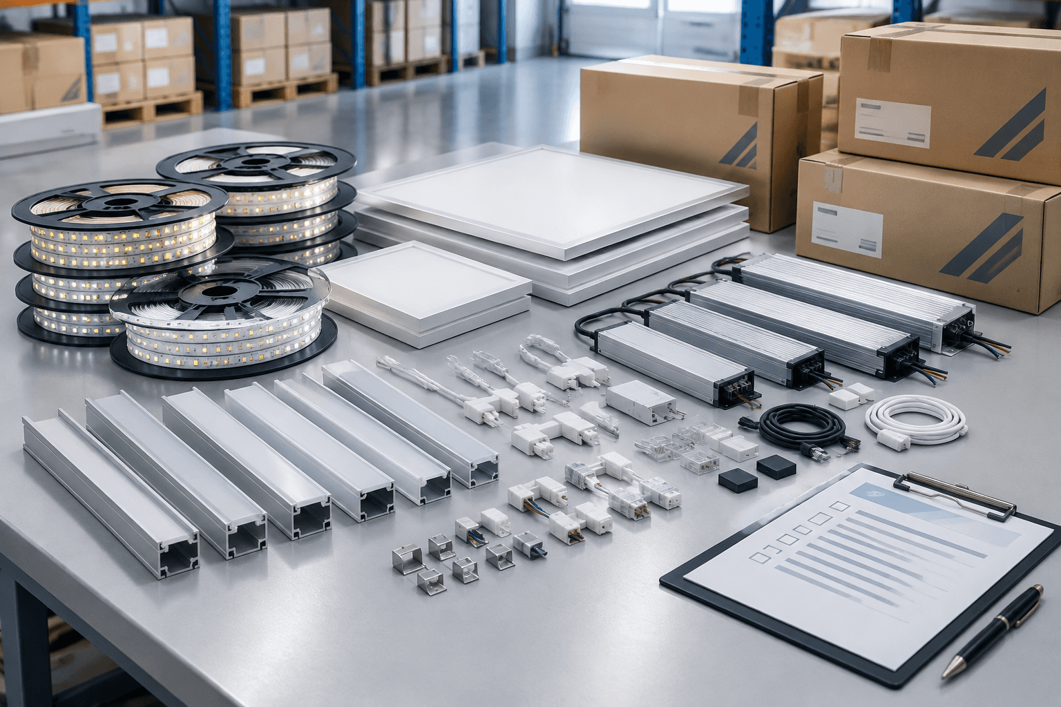 LED Lighting Packing List: What Importers Should Check Before Shipment
