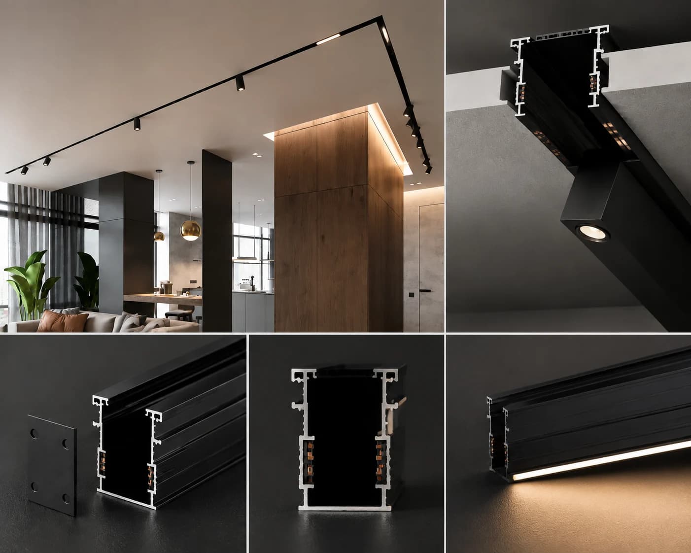 3.0 Recessed Magnetic Track