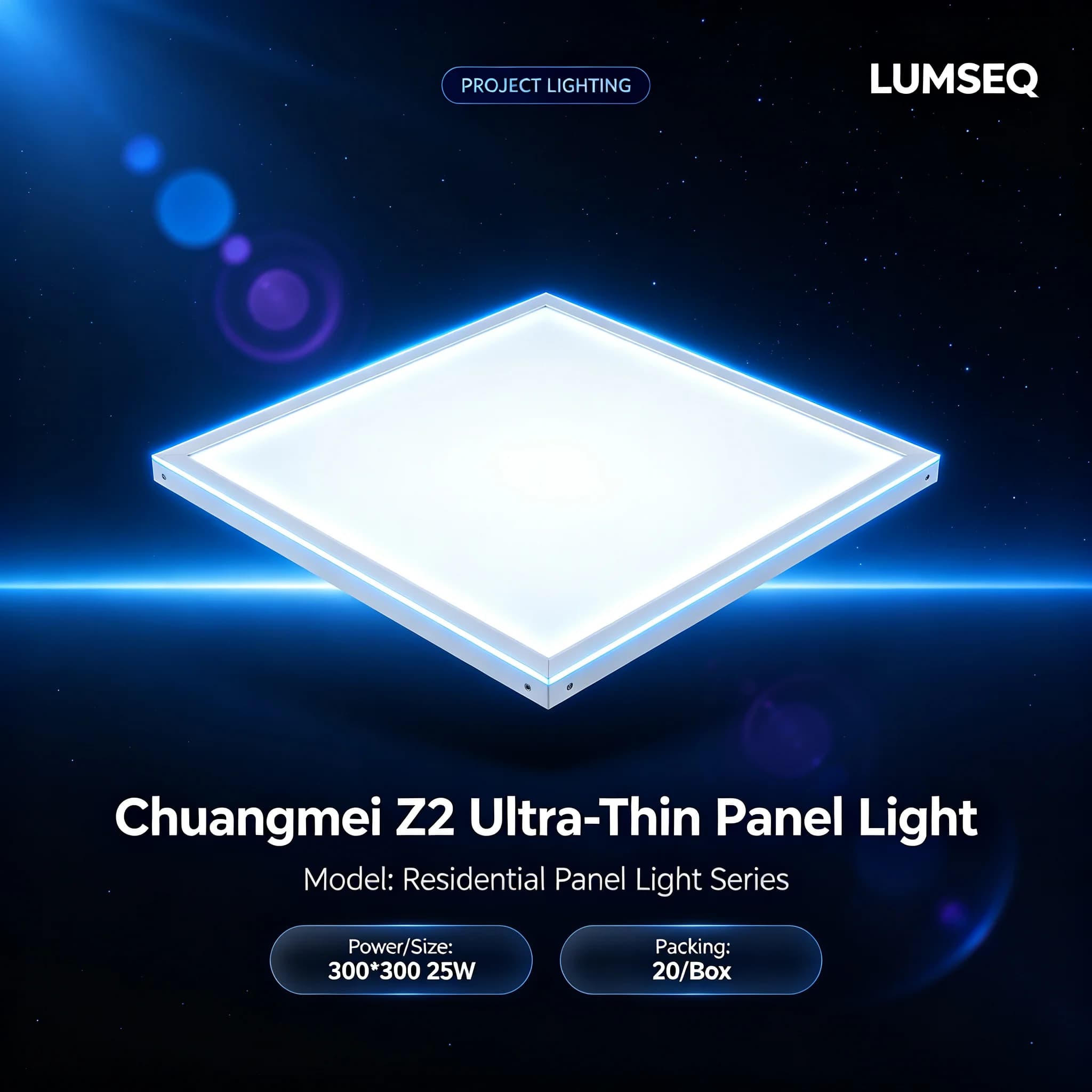 Chuangmei Z2 Ultra-Thin Panel Light 25W, product code LS0224