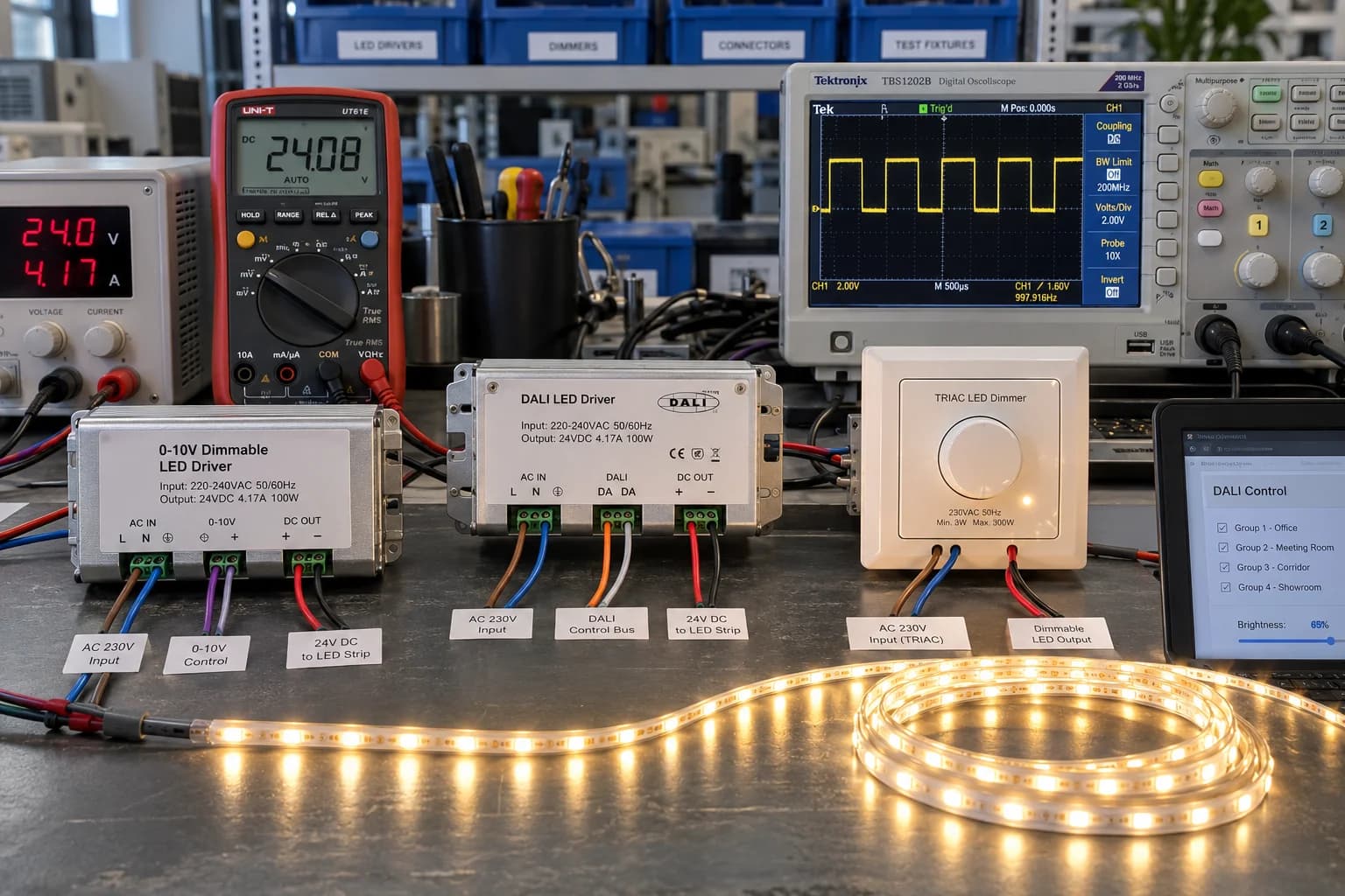 LED Dimming Protocols Compared: 0-10V, DALI, TRIAC and PWM — Which One Does Your Project Need?