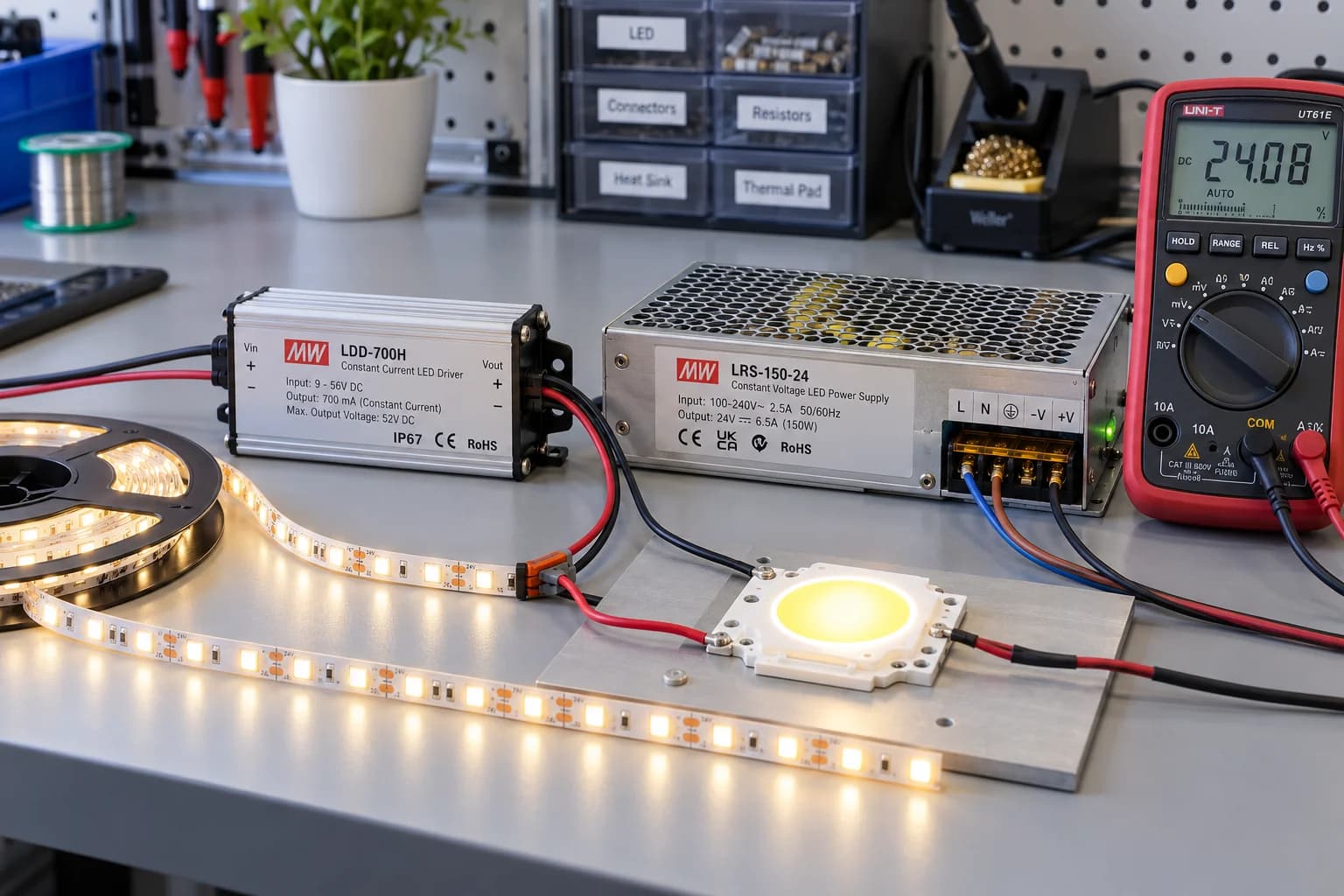 Constant Current vs Constant Voltage LED Drivers: A Practical Selection Guide for Buyers