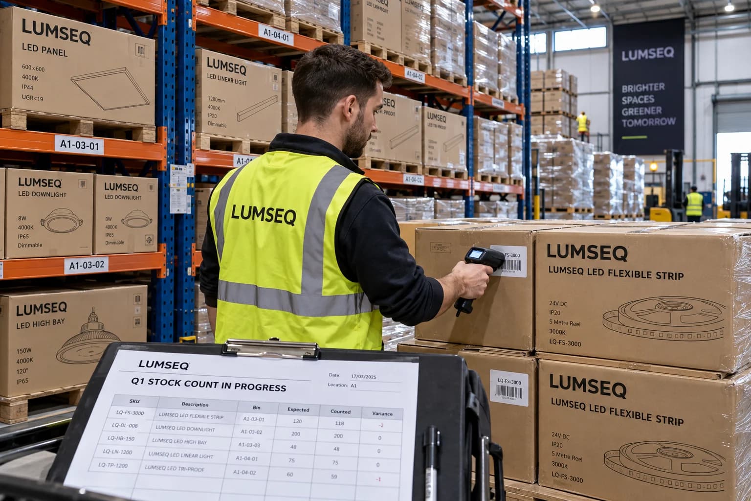 LED Import Safety Stock and Reorder Point: How Much Buffer Your Lead Time Really Needs
